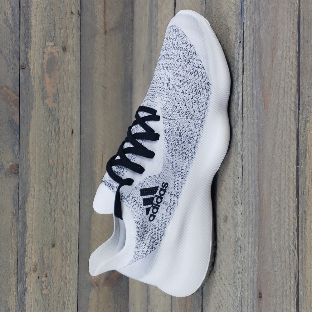 adidas Futurenatural Women's Seamless Running Shoes Black White - Picture 2 of 10
